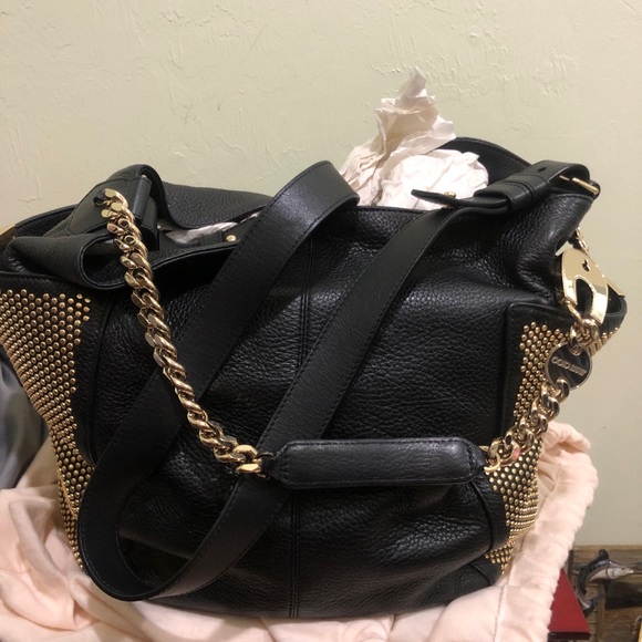 Jimmy Choo Studded Anna Bag - Picture 3 of 8